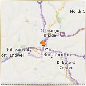 SUNY Broome Community College Location Map SUNY Broome Community College Location Map