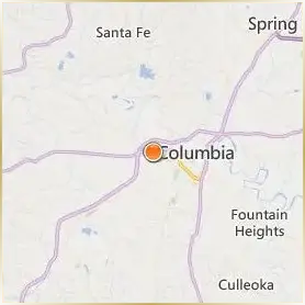 Columbia State Community College Location Map Columbia State Community College Location Map
