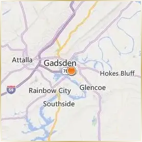 Gadsden State Community College Location Map Gadsden State Community College Location Map