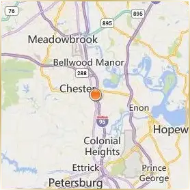 John Tyler Community College Location Map John Tyler Community College Location Map