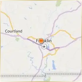 Paul D Camp Community College Location Map Paul D Camp Community College Location Map