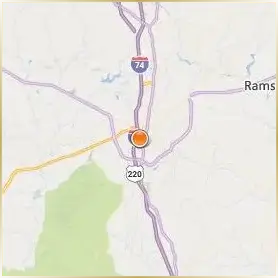 Randolph Community College Location Map Randolph Community College Location Map