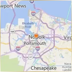 Tidewater Community College Location Map Tidewater Community College Location Map