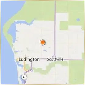 West Shore Community College Location Map
